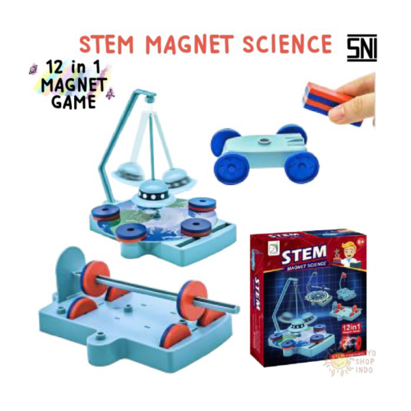 

Sains Edukasi Diskon Science 12in1 Steam Eksperimen Anak STEM Mainan Magnet Dijual - Seru Crystal