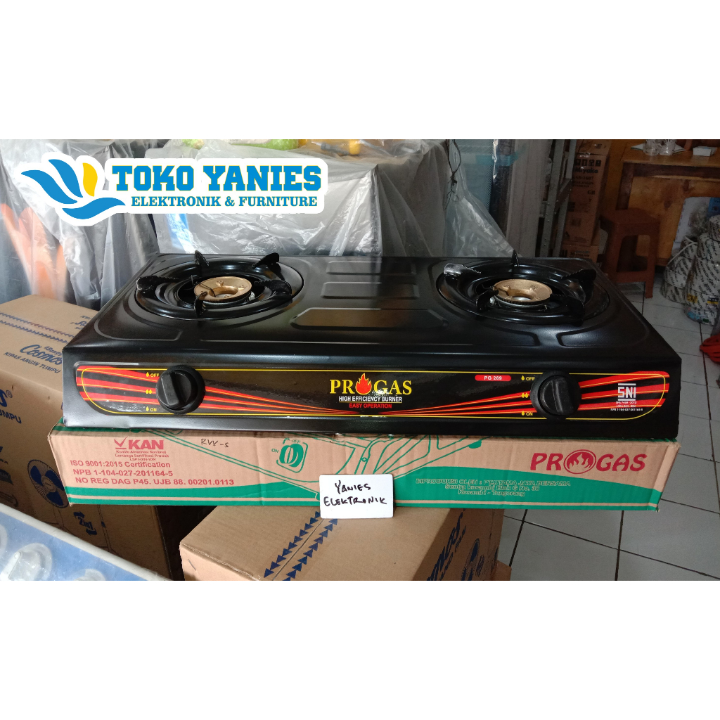 PROGAS PG 269 C kompor gas dua tungku