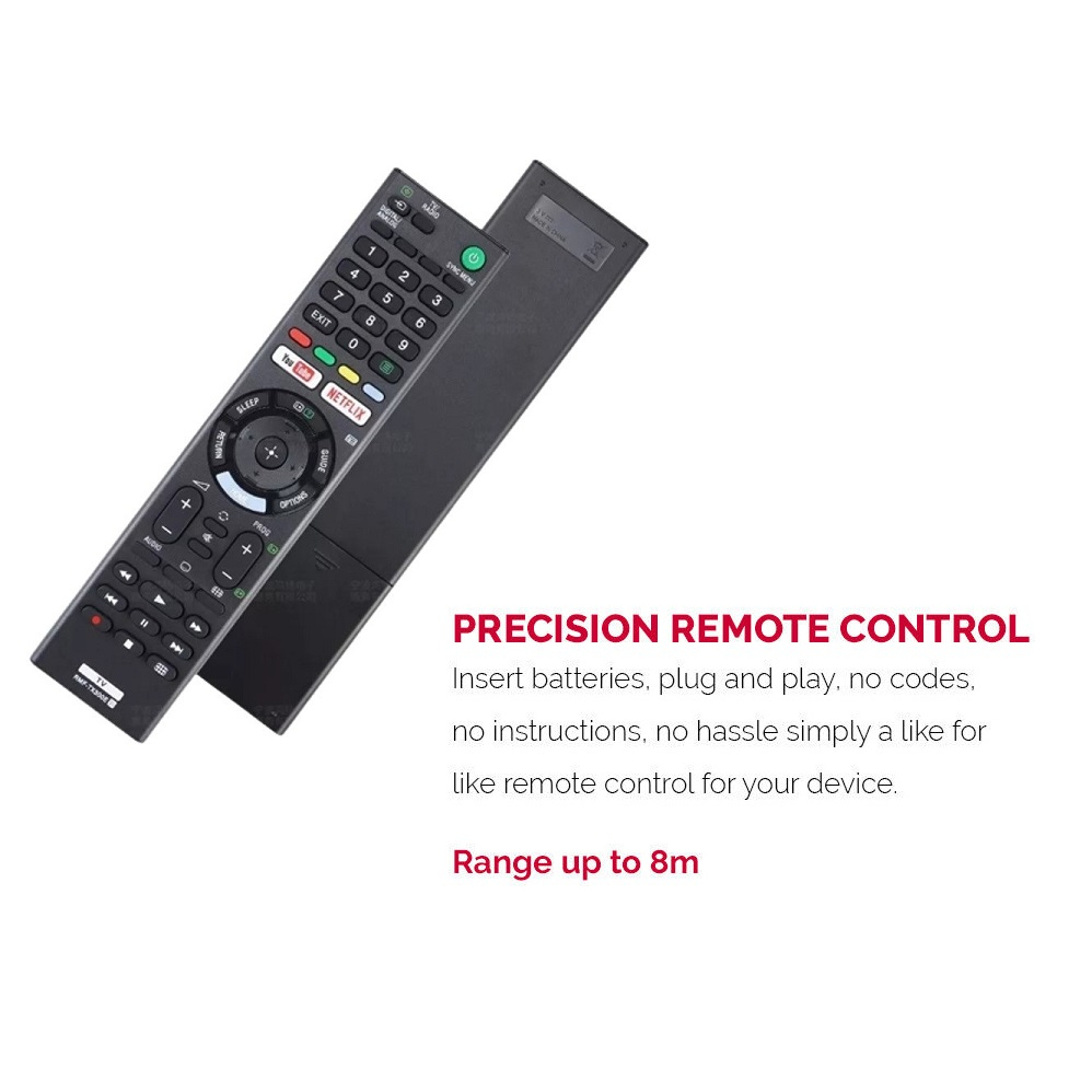 Remote Cadangan Pengganti untuk Smart TV SONY BRAVIA - RMF-TX300E