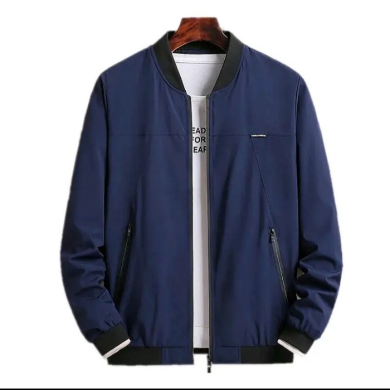 Jaket Bomber Kasual Waterproof M-XXL