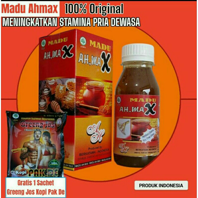 MADU AH MAX MENAMBAH STAMINA LELAKI