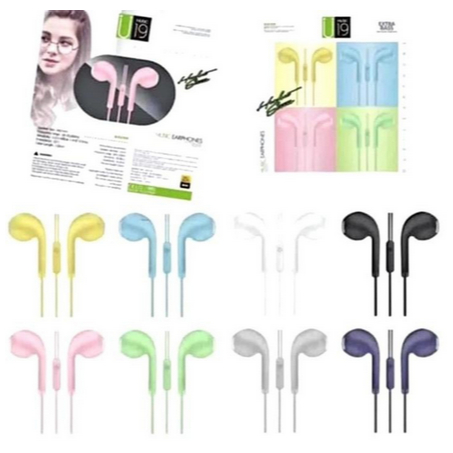 ITSTORE Handsfree Macaron U19 / Earphone U-19 Music Stereo Mic Microphone Headset