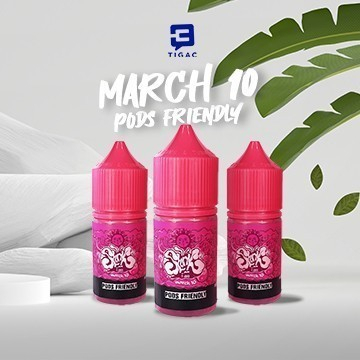 LIQUID SLANK MARCH 10 30ML GLAZED CRUMBLE BLUEBERRY