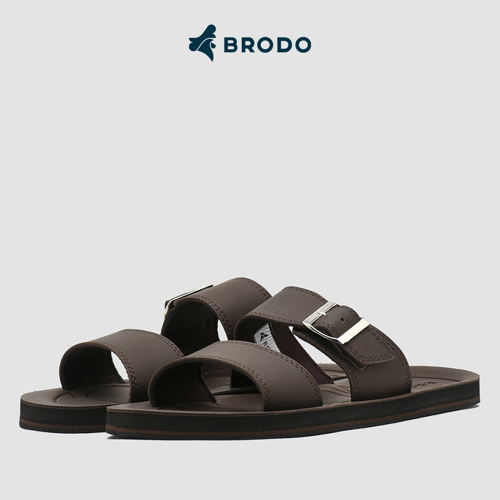 BRODO - Sandals Fresco Slider Dark Choco BS