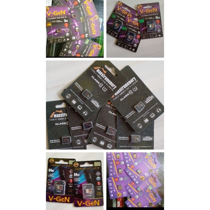 MEMORI HP/MEMORI CARD/MEMORI VGEN/MAESTRO