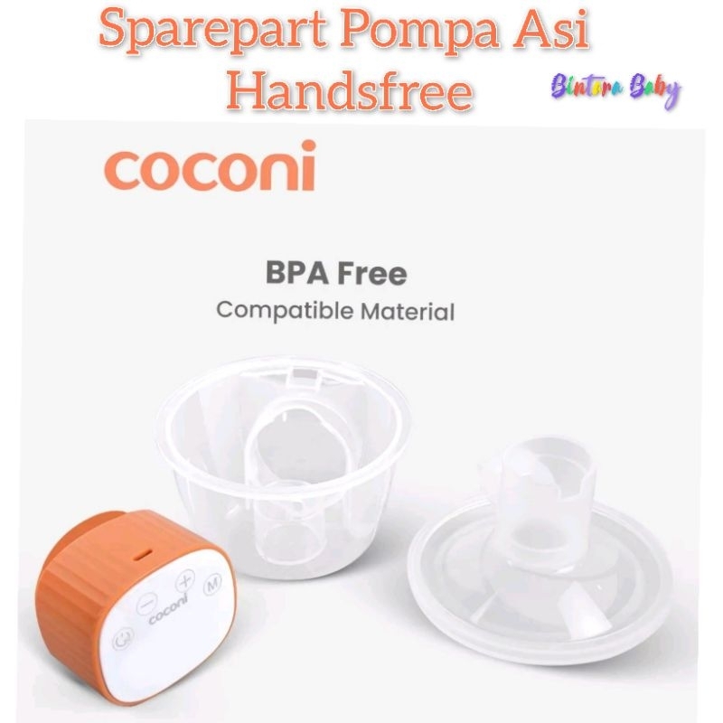 Sparepart Pompa Asi Coconi Handsfree / Valve Coconi Handsfree Wearable Breast pump