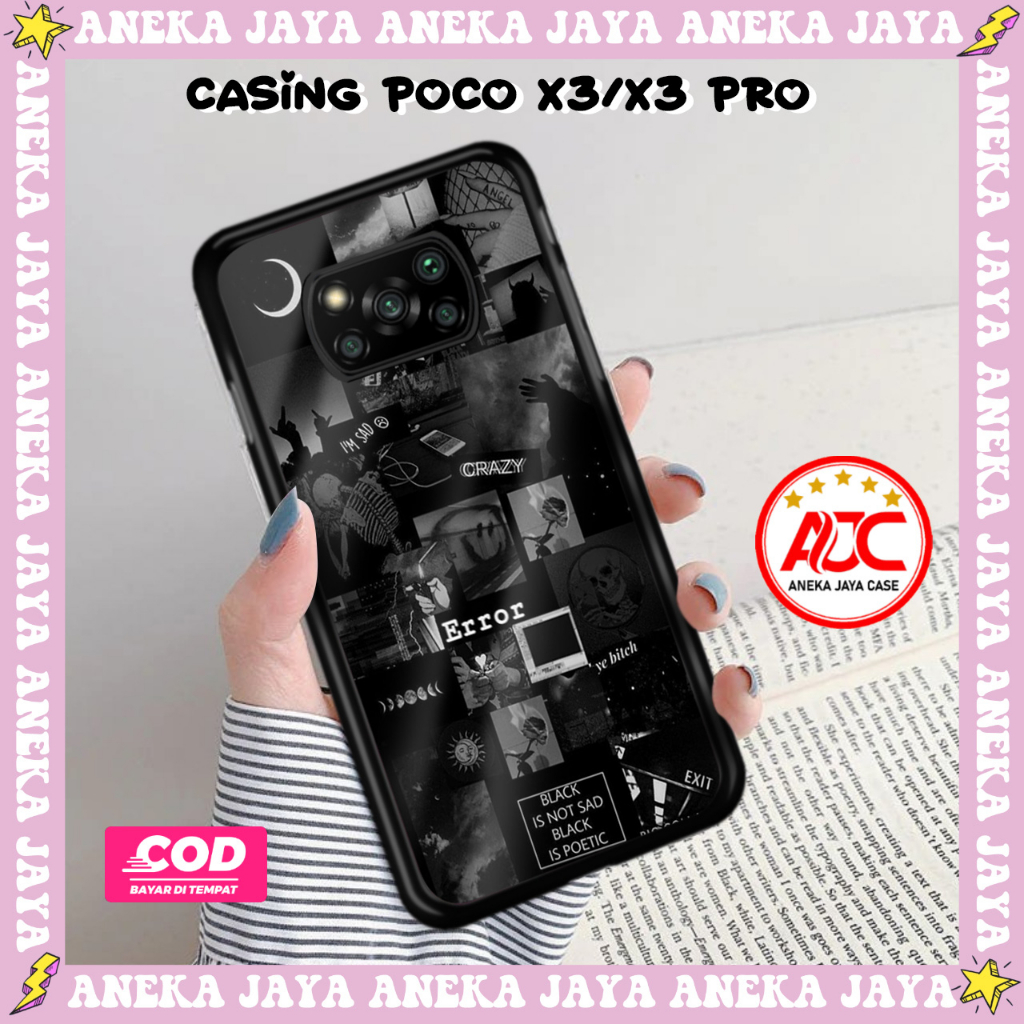 Case hp poco x3 x3 pro casing Case hp poco x3 x3 pro casing [ AESTHEBLCK ] casing terbaru case karak
