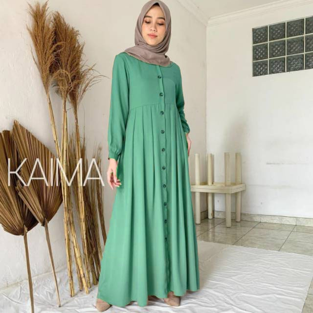 Baju Gamis Nibras Wanita Busui Dewasa Syari Terbaru 2020 Dress Mu YW414  MuslimLong Dress Madina Z