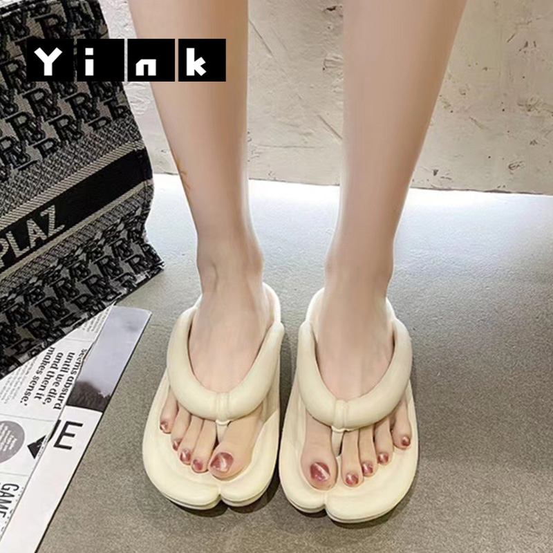 Yink Sandal Jepit Wanita Import Terbaru Sandal Jelly Sendal Wanita Kekinian Korea Sepatu Sandal Karet Selop Rumah Empuk Bersantai Eva Murah Kamar Mandi