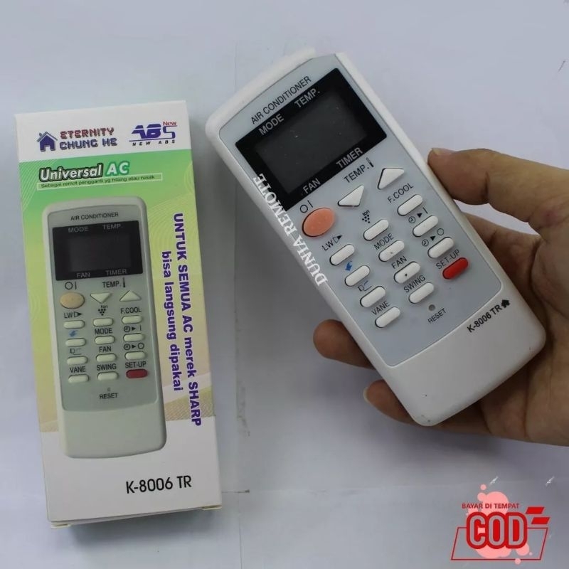 Remote AC SHARP Multi Universal K-8006 TR