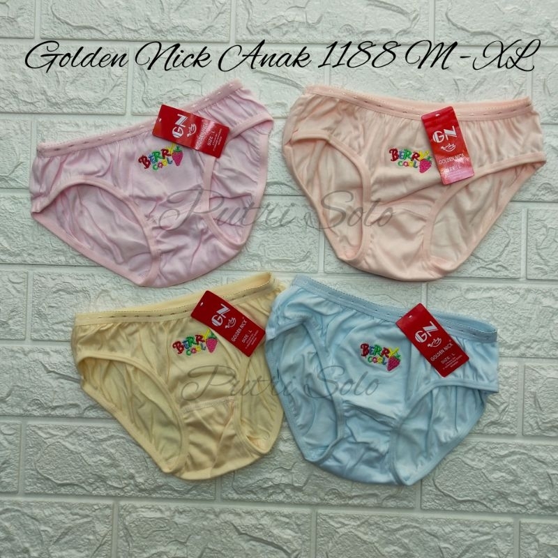 3PCS CELANA DALAM ANAK GOLDEN NICK 1188