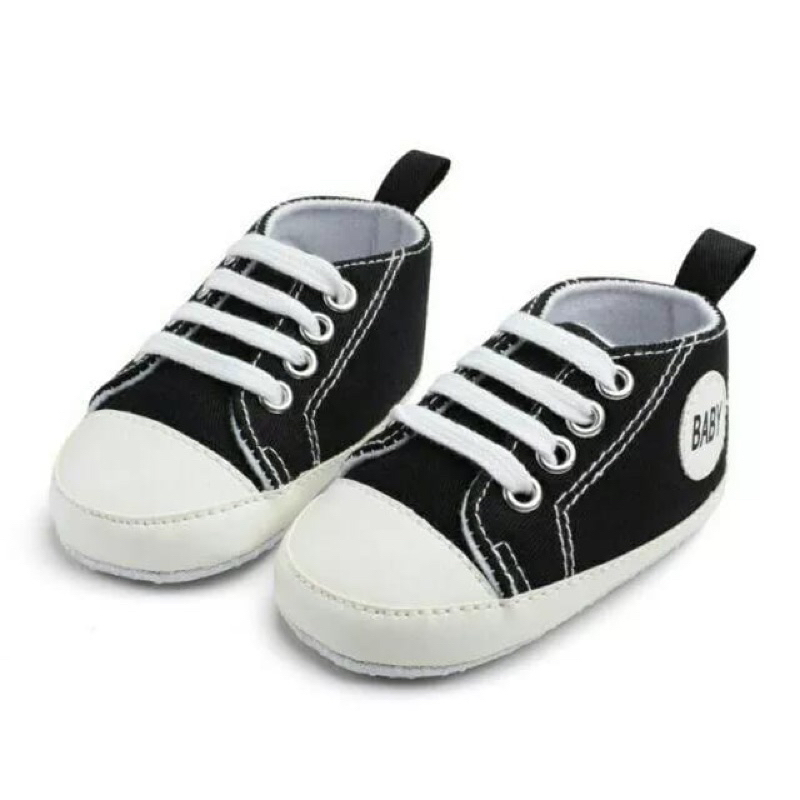 Sepatu Bayi Prewalker Laki Laki 0 12 Bulan Murah Anti Slip / Baby Shoes Prewalker Laki Laki Perempuan - BABY