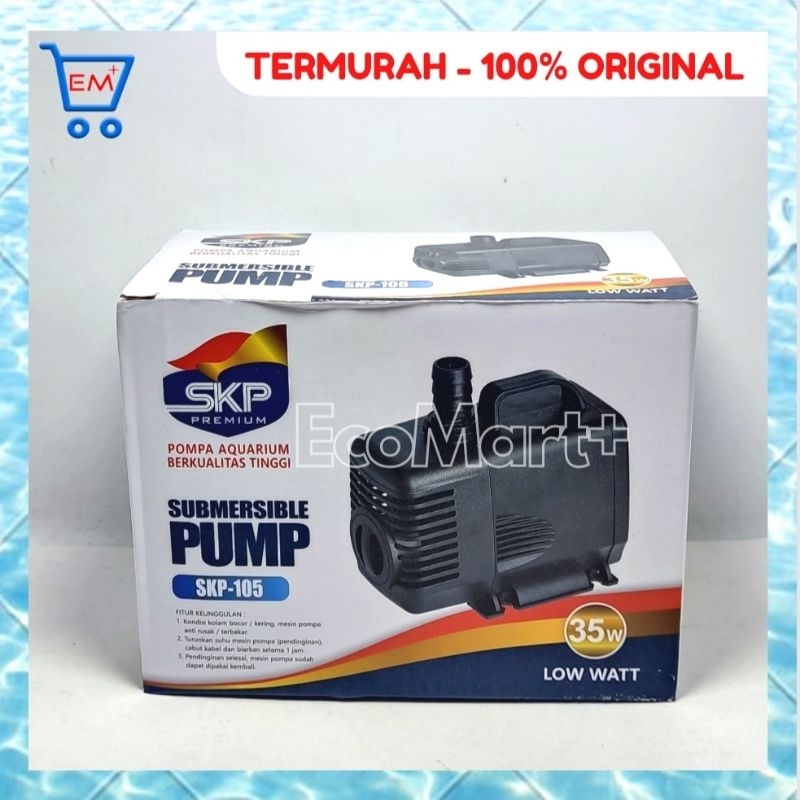 Pompa SKP 105 LOW WATT Water Pump Kolam Akuarium Aquascape