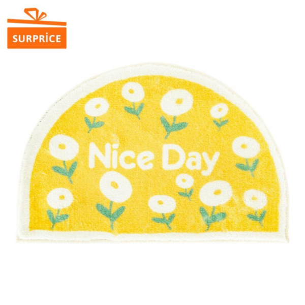 Dijual Keset Karakter Lembut / Keset Alas Kaki Karakter Kucing Anti Slip - Niceday Kuning Diskon