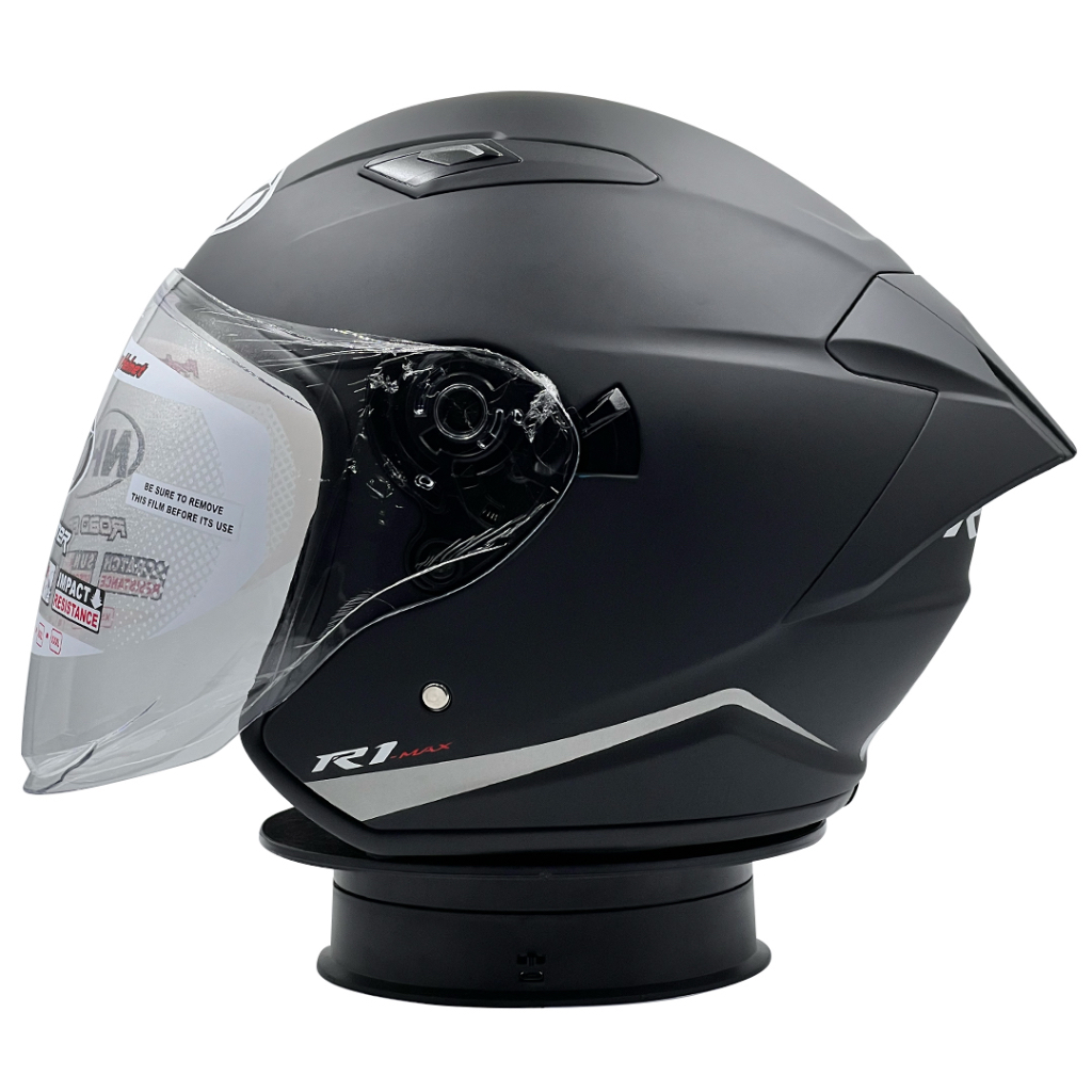 Helm NHK R1 Max SE Solid Black Doff