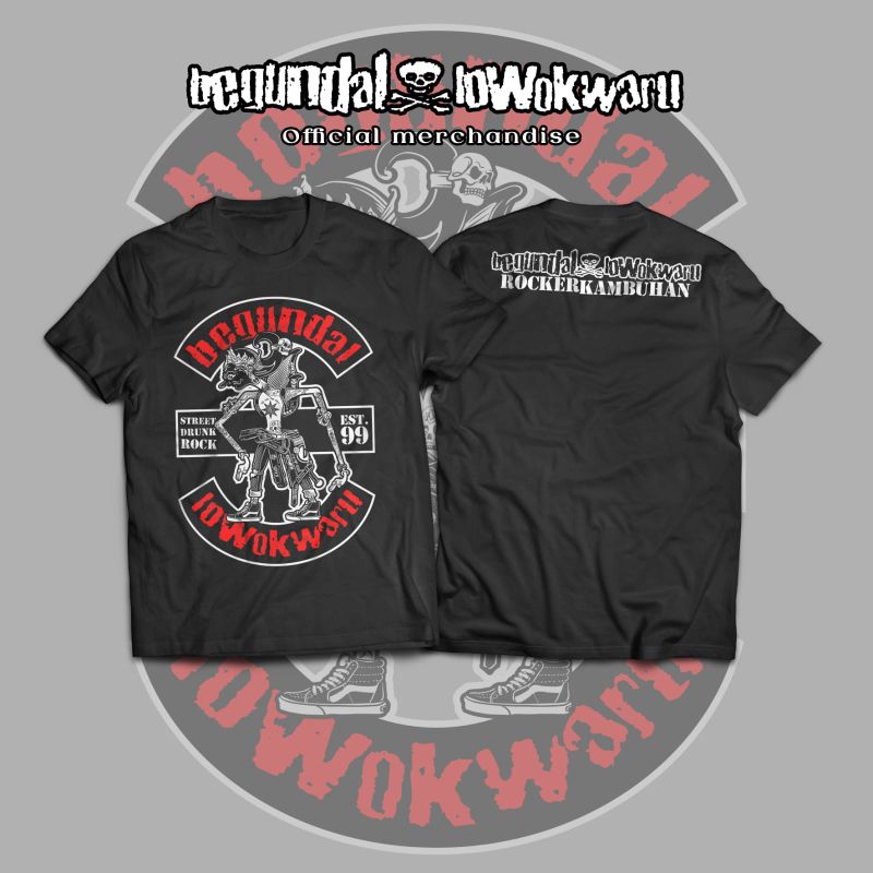 kaos begundal lowokwaru original rocker kambuhan