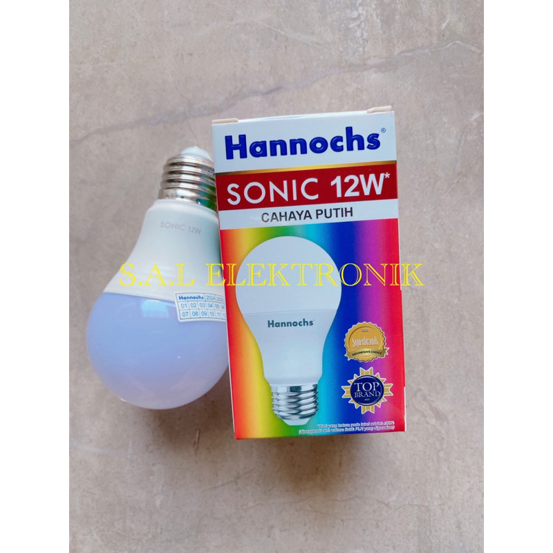 Lampu Led Bulb Bohlam Hannochs 5W,7W,9W,12W,15W