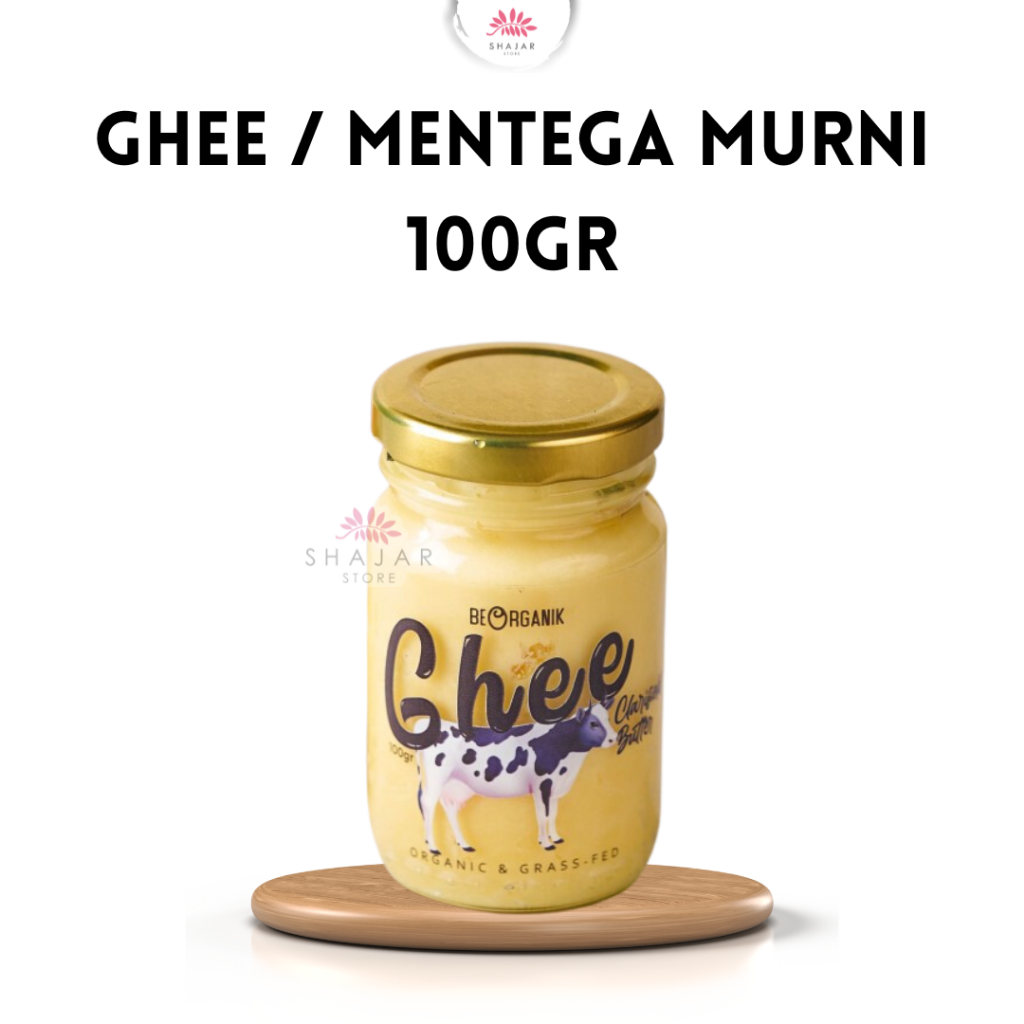 

Ghee 100gr / Mentega Murni / Pure Butter / Grass Fed Ghee Clarified Butter / Bahan JSR