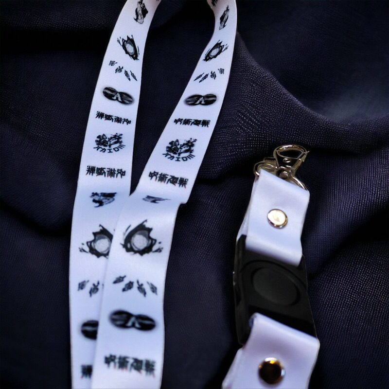 

Lanyard ID Card Jujutsu Kaisen Black and White