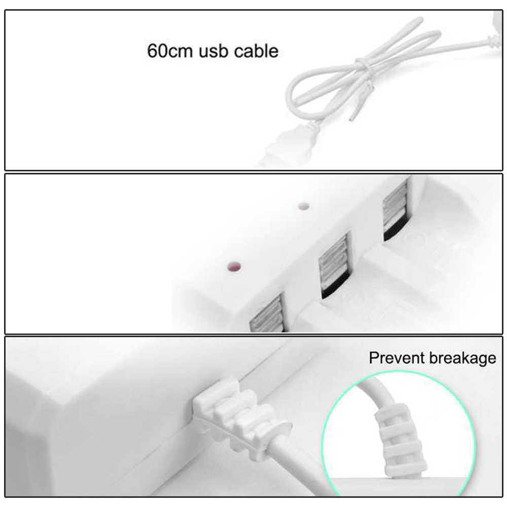 Taffware Charger Baterai Batere USB Plug 4 slot for AA AAA A2 A3