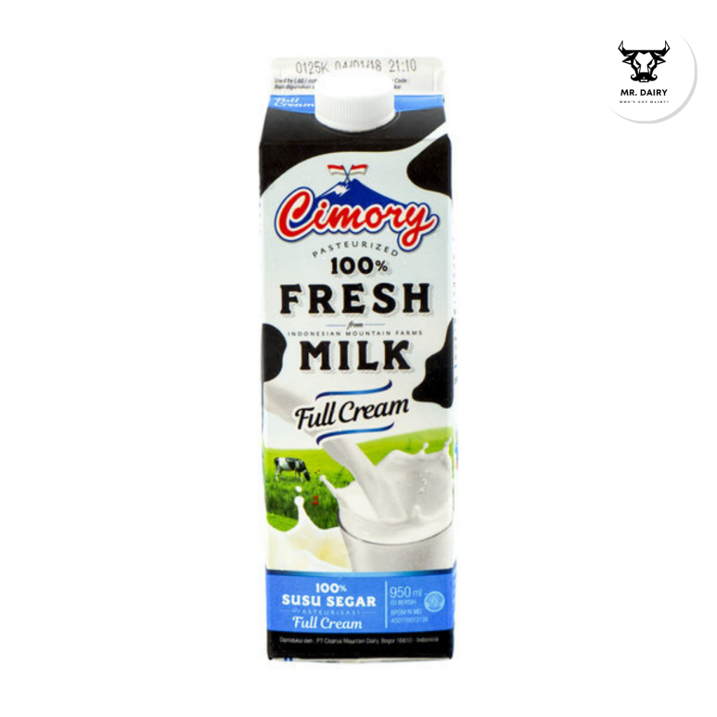 

Susu Cimory Fresh Milk Full Cream (950ml)