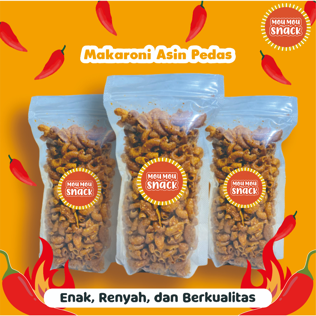 

Makaroni asin pedas 250gram