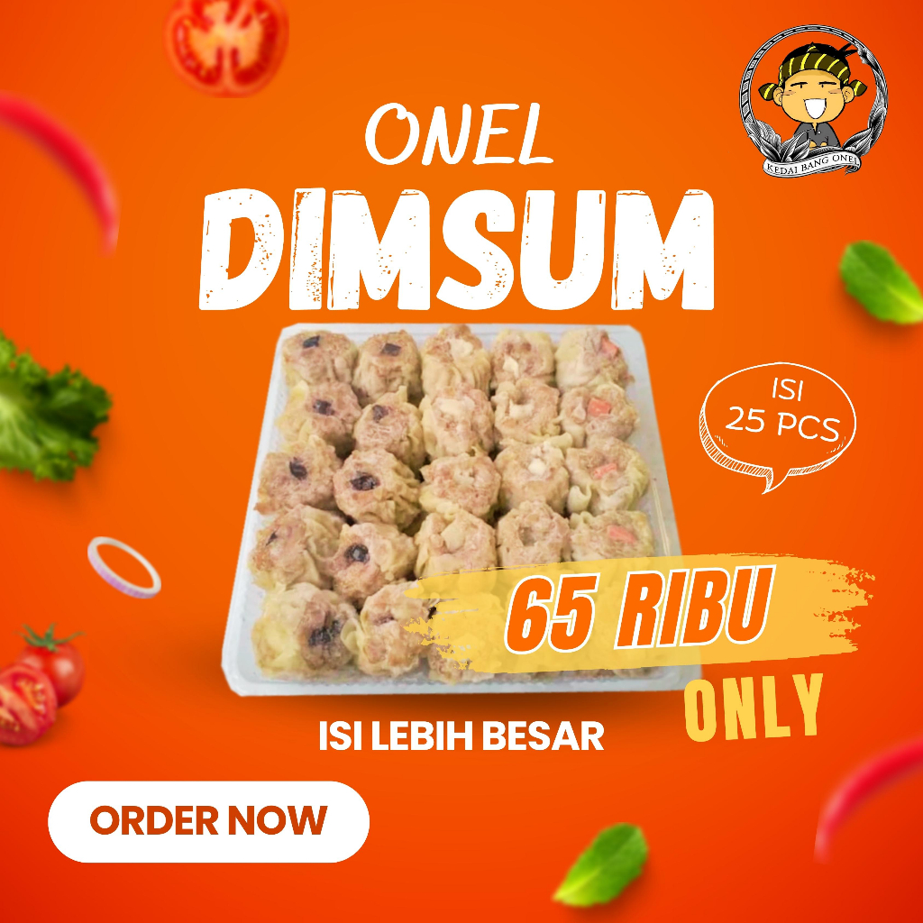 

Onel Dimsum Frozen Isi 25 pcs