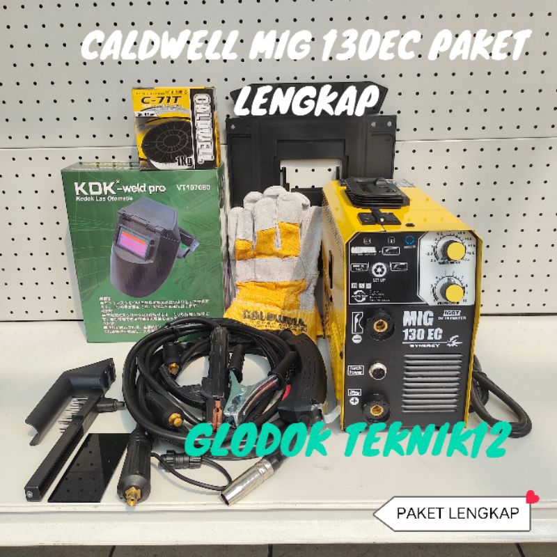 MESIN LAS CALDWELL MIG 130 EC / MIG 130 EC CALDWELL / TRAFO LAS CO2 CALDWELL MIG 130 EC