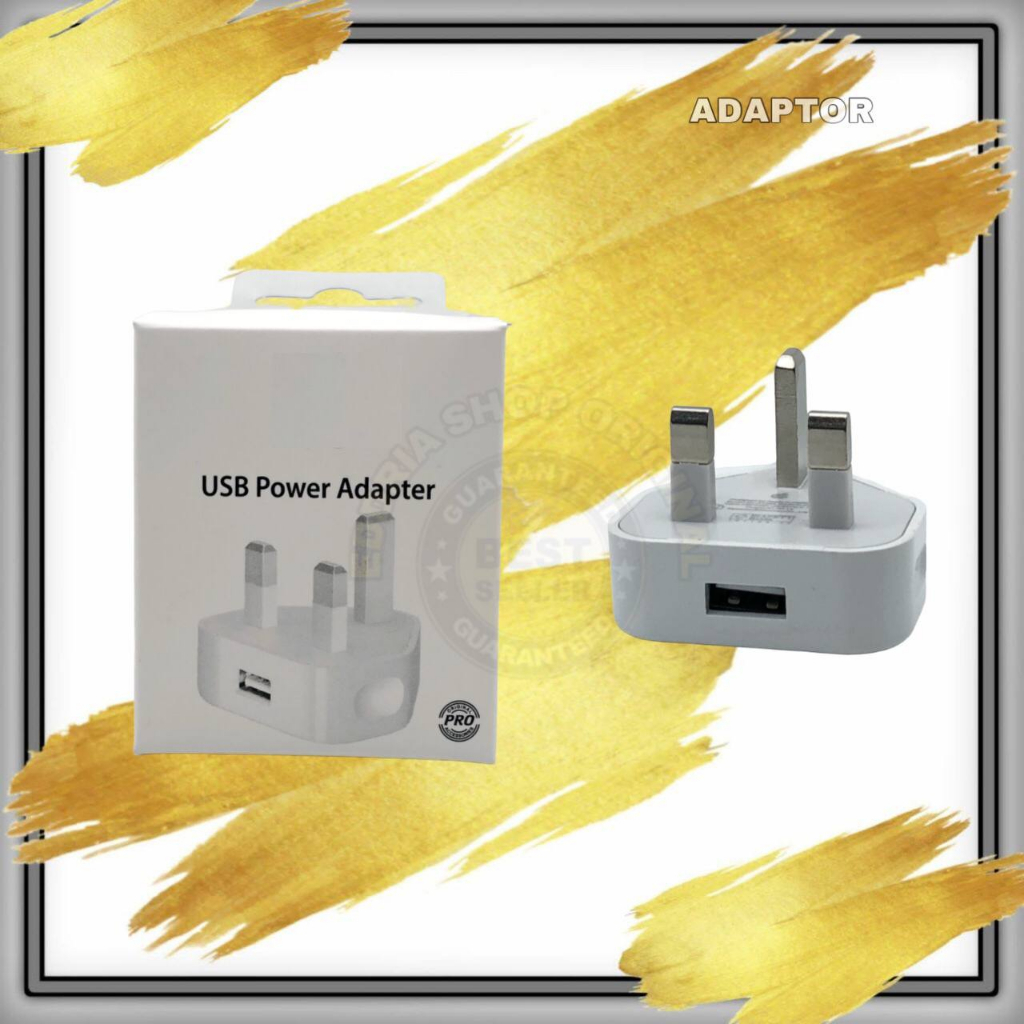 ADAPTOR CHARGER CASAN HANDSFREE IPHONE FULLSET 3PCS