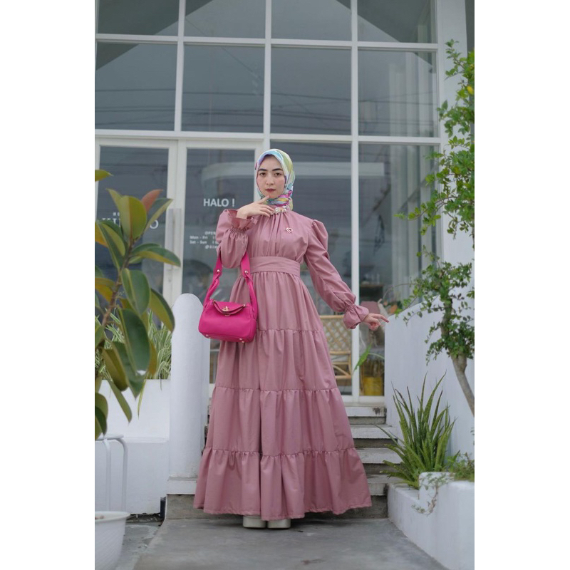 ALEXA DRESS MAEZULA TERSEDIA UKURAN BIG SIZE PO 3-5 HARI