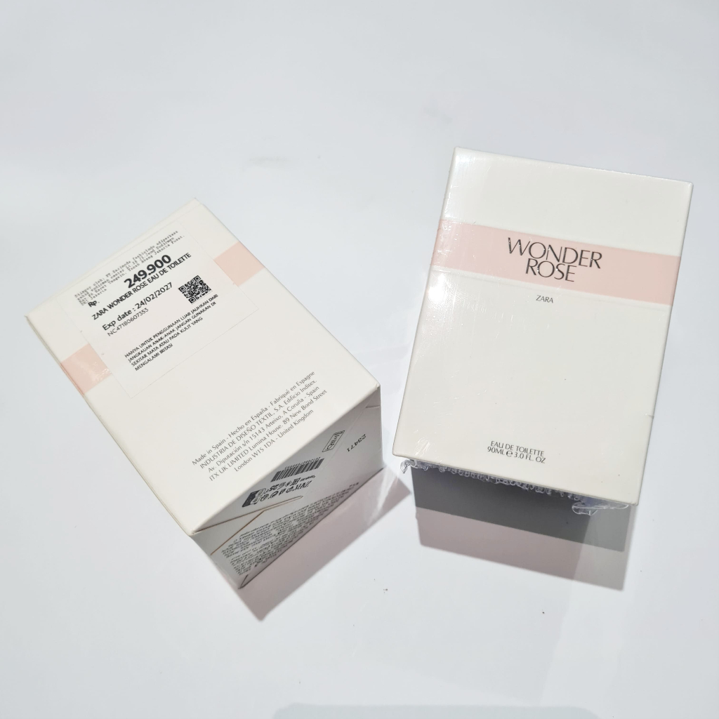 Parfum Zara Wonderose Original / Zara EDT Parfum 90 ML