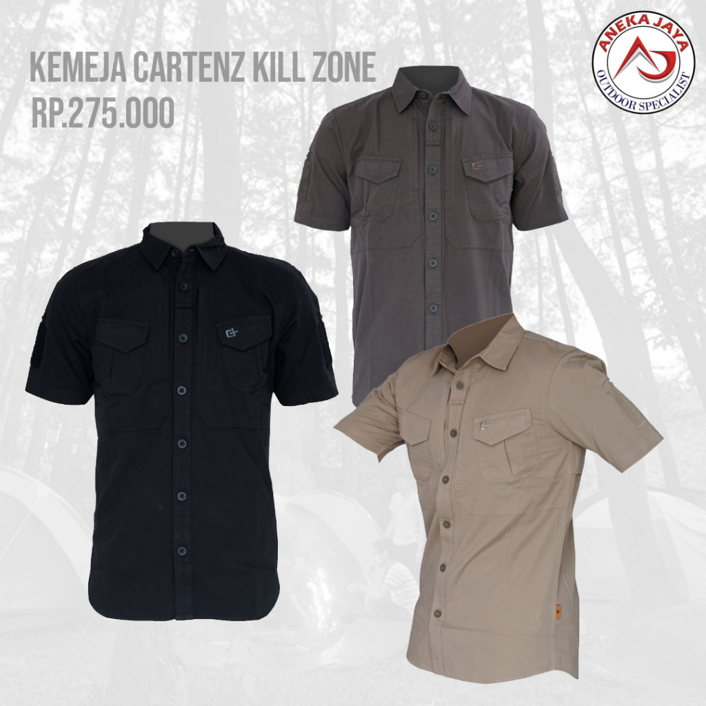 KEMEJA PENDEK CARTENZ KILL ZONE