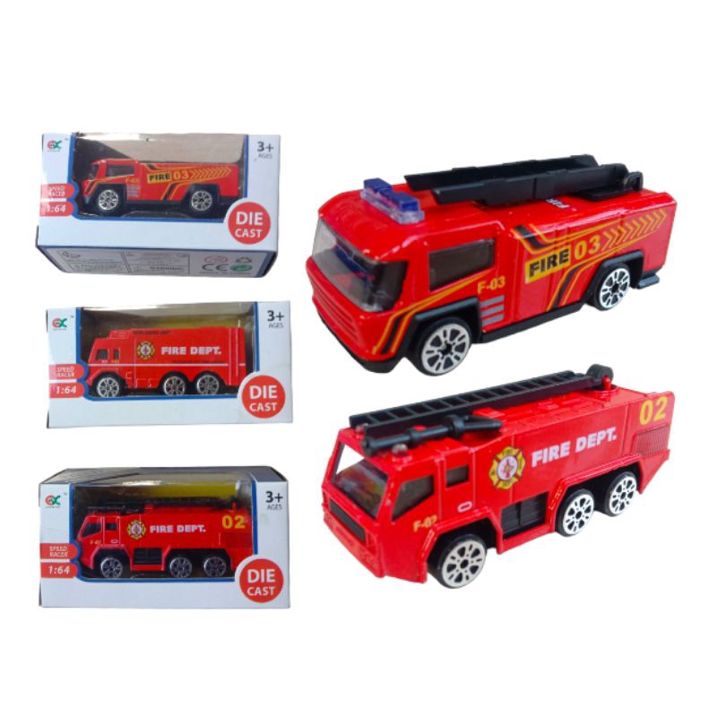Diecast Mobil Pemadam / Diecast Metal truck Damkar