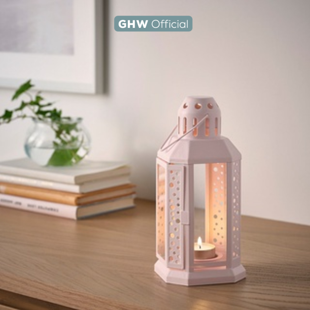 [FREE BUBBLEWRAP][SIAP KIRIM] EN2710 Lentera untuk lilin kecil dalam dan luar ruang uk 22 cm, lenter