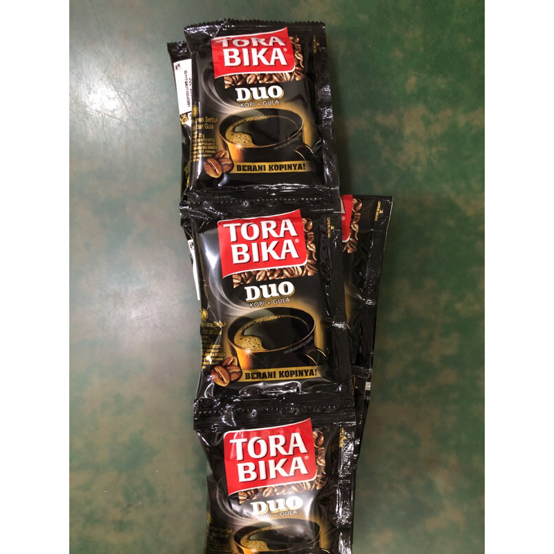 

Tora Bika Duo Kopi Gula 1 Renteng isi 10 Sachet