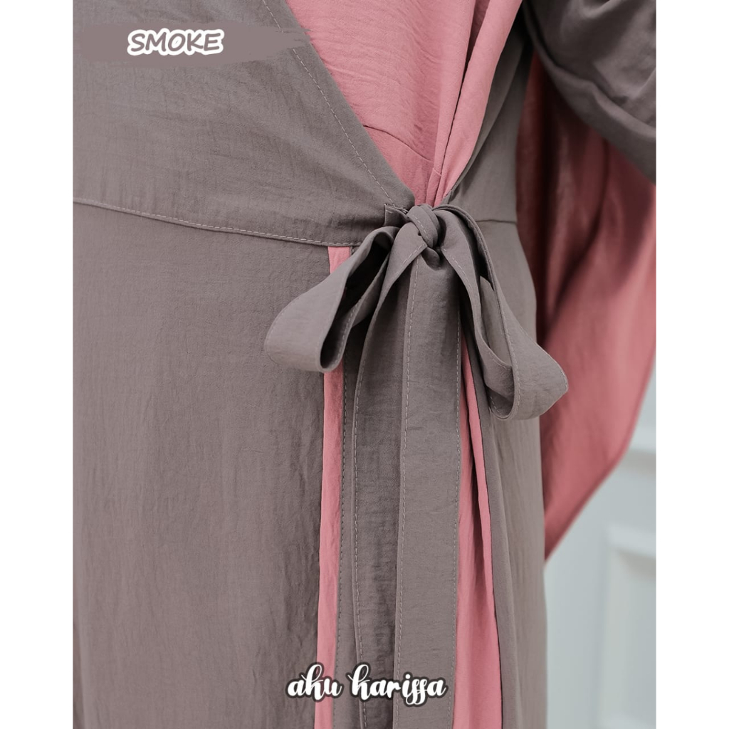 Gamis SALMA ARYANTI NIARA AKU KARISSA original produk premium hits set baju muslim size XL terbaru violita fadia KARISA AKUKARISSA