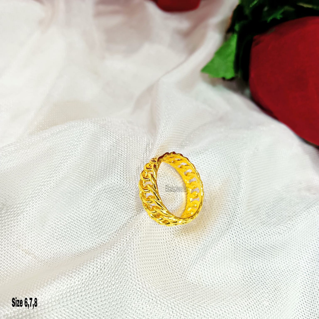 CINCIN  RANTAI  EMAS24K HONGKONG ANTI KARAT