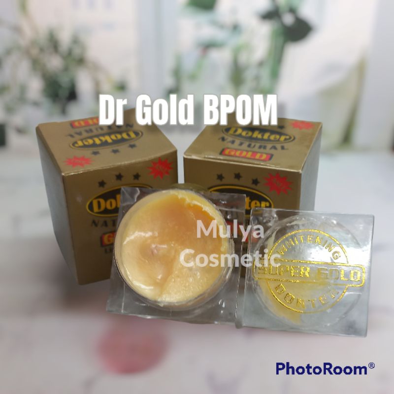 Cream Dr Gold Natural Product BPOM