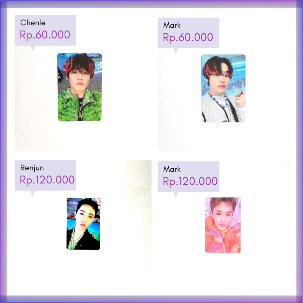 READY OFFICIAL PHOTOCARD PC NCT DREAM LUCKY DRAW LD ROUND 1 R1 ROUND 2 R2 GLITCH MODE VERSION JISUNG