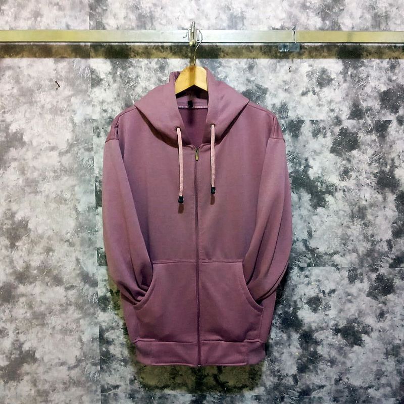 Hoodie Zipper / Sweater Resleting / Jaket Polos Unisex Size M - XXL