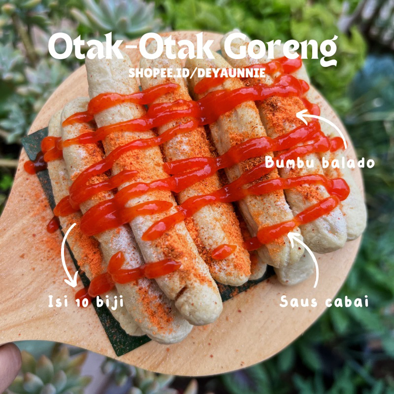 

Otak-Otak Goreng 10 biji