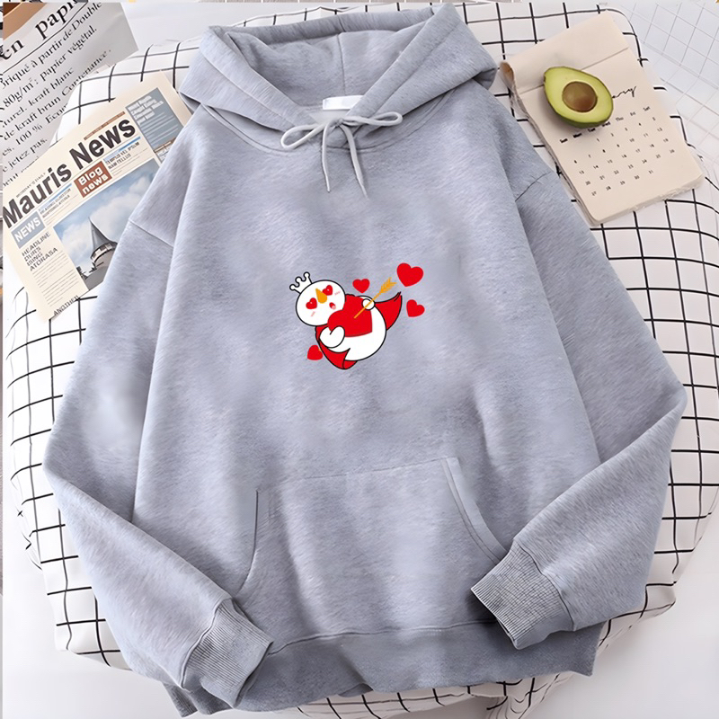 Sweater anak perempuan MIXUE LOVELY hoodie anak laki laki 2-10 tahun