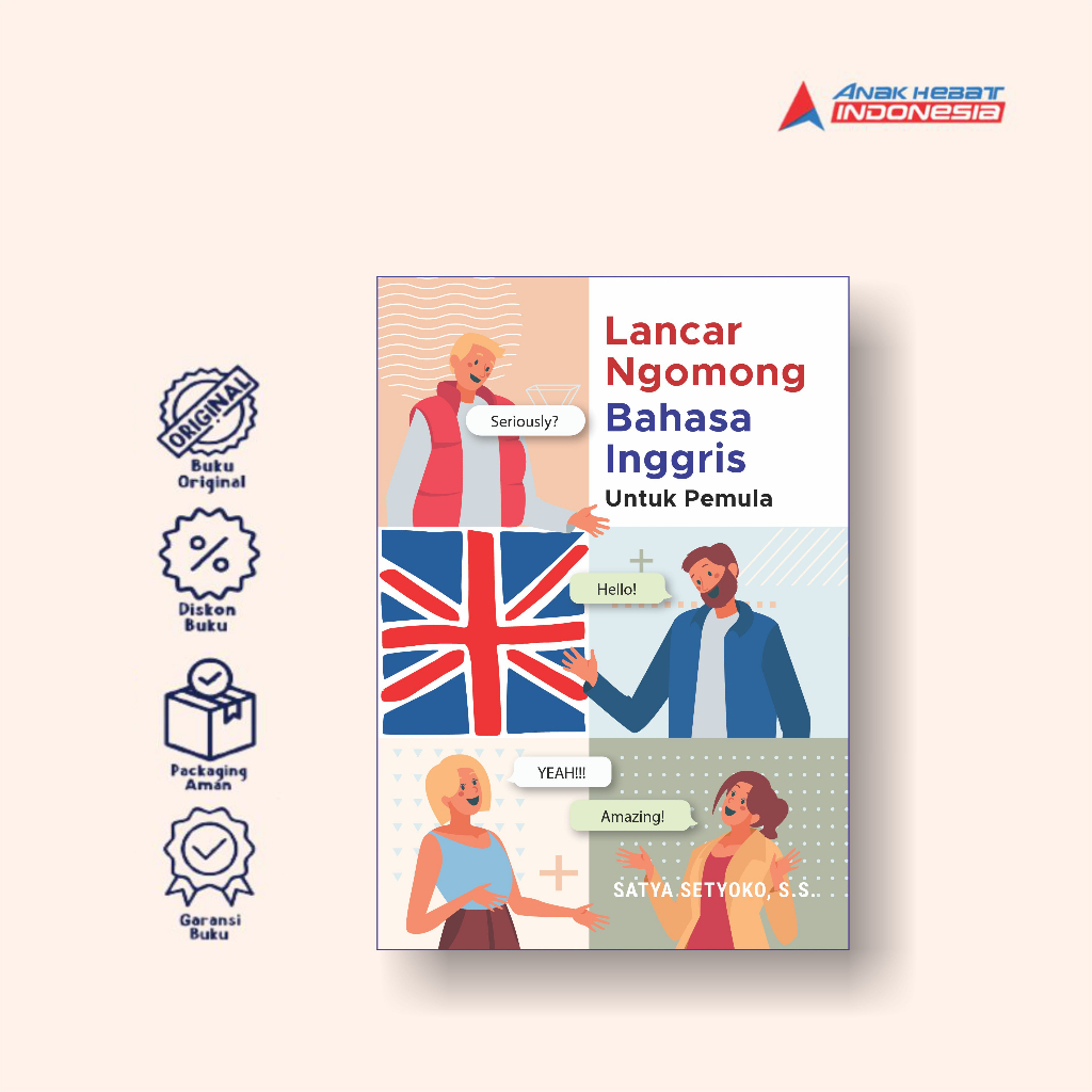 Buku Lancar Ngomong Bahasa Inggris untuk Pemula - Anak Hebat Indonesia