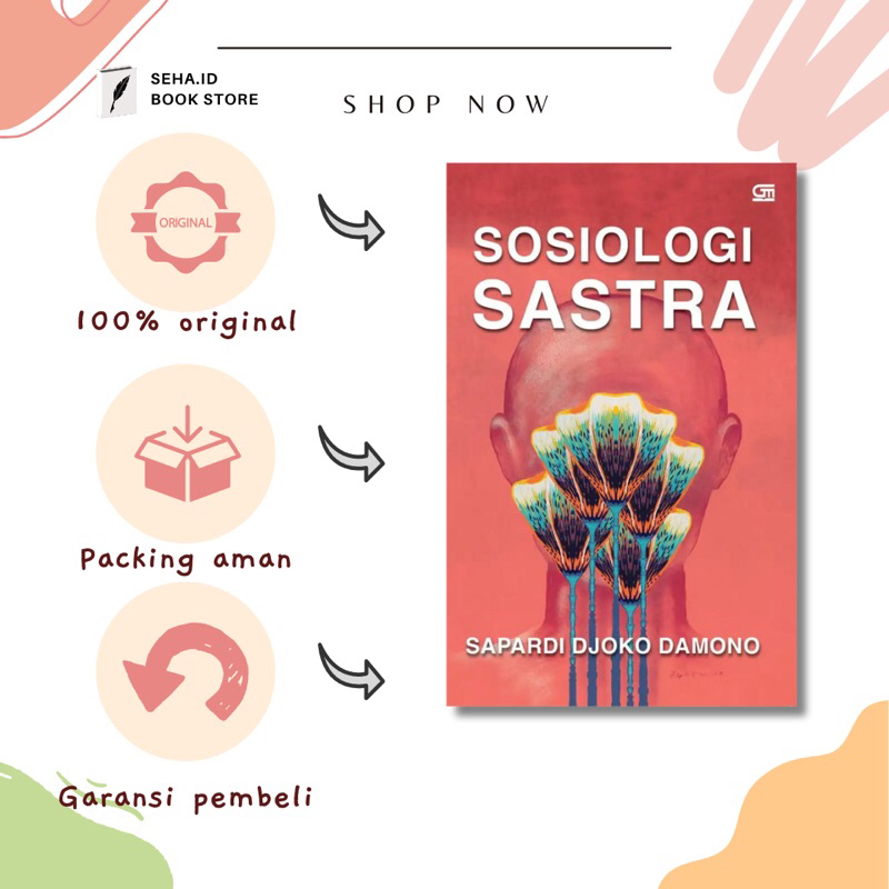 Buku Sosiologi Sastra - Sapardi Djoko Damono [ORIGINAL]