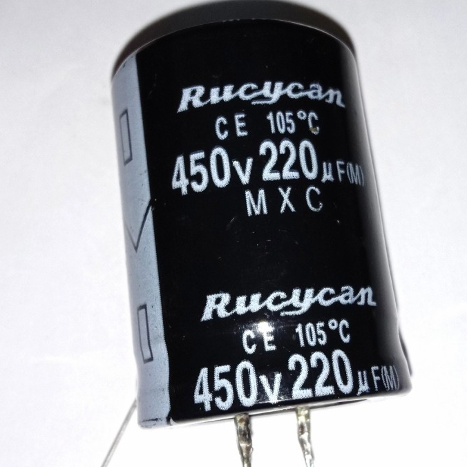 220Uf 450V Elco Capacitor 220 Uf 450 V Pcmelebik54 Berkualitas