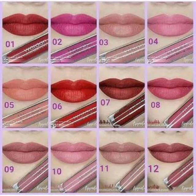 Wardah Exclusive Matte Lip Cream