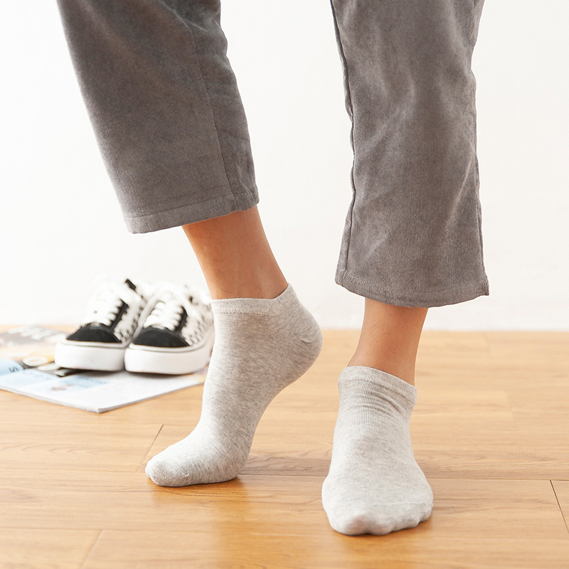Kaos Kaki Unisex Import Kaos Kaki Polos Semata Kaki Murah Short Socks Kasual KK23