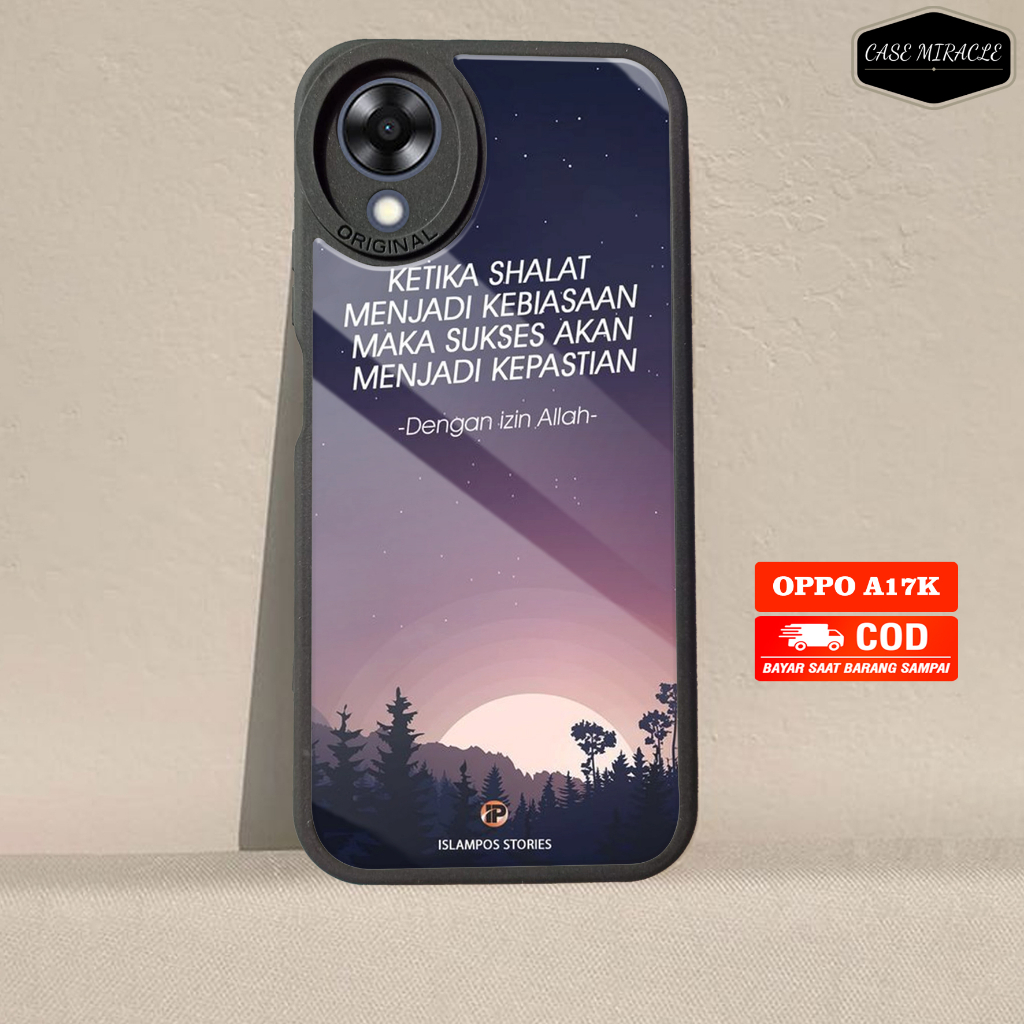 Case OPPO A17K - Casing OPPO A17K Terbaru 2023 MIRACLE CASE [ MOTIF 39 ] Silikon OPPO A17K - Case OP