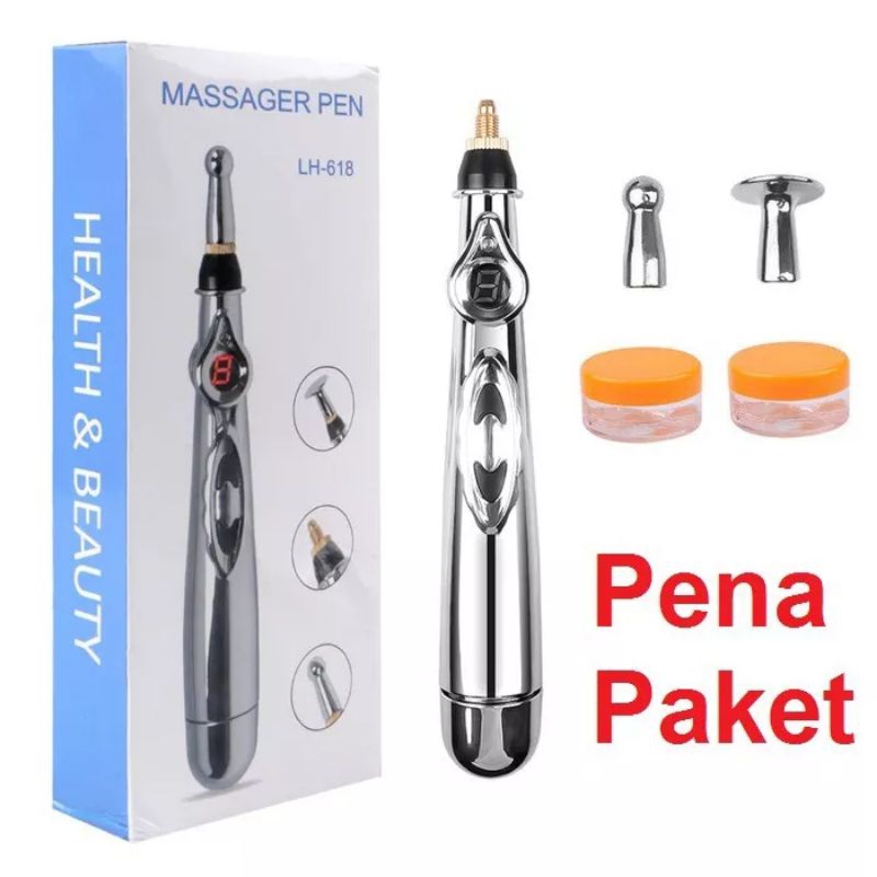 Akupuntur Laser Terapi Pen Alat Terapi Massage Pen Merdian Pijat Refleksi Alat Pijat