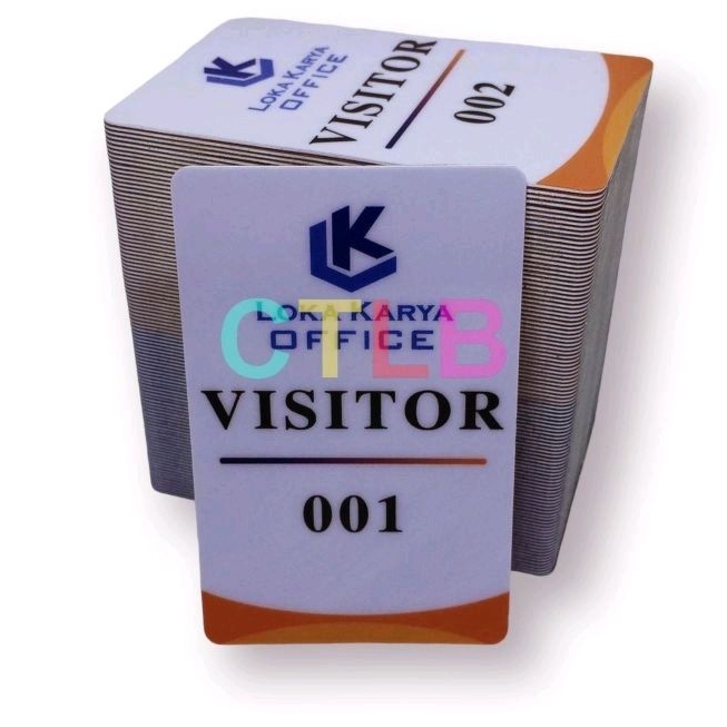 Cetak  Kartu id card bahan PVC ketebalan 0,9 mm/cetak id card costom PRESS OVEN BUKAN LAMINATING AWET